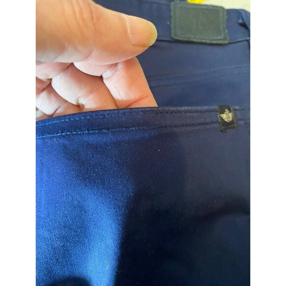 2 Pairs Dockers Mens Alpha Khaki Pants Supreme Flex Black Blue W36 L32 - Picture 8 of 12